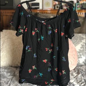 Floral Off Shoulder Top